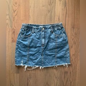 Garage Denim Skirt M
